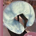 crochet chair neck pillow || editor
