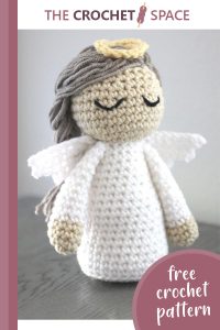 crochet christmas angel doll || editor