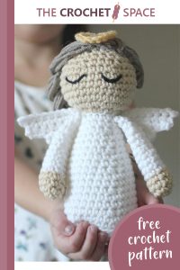 crochet christmas angel doll || editor