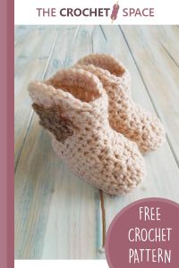 Crochet Cowboy Baby Boots