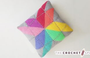 Crochet Creation Colorful Cushion || The Crochet Space