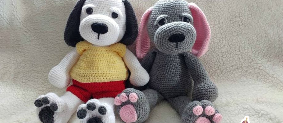 Crochet Cuddle Up Puppy [FREE Amigurumi Pattern+Tuts]