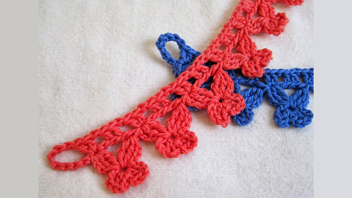 crochet curtain tie backs || editor