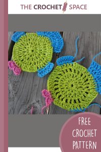 crochet fish dishcloth || editor