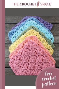 crochet flowers dishcloths || editor