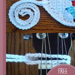 crochet granny guitar strap || editor