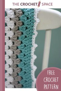 crochet granny square baby blanket || editor