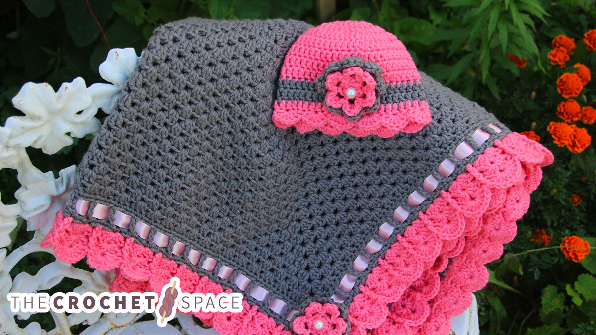 Crochet Granny Square Baby Set