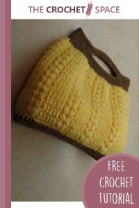 [video tutorial] crochet handbag || editor