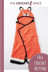 crochet hooded blanket || editor