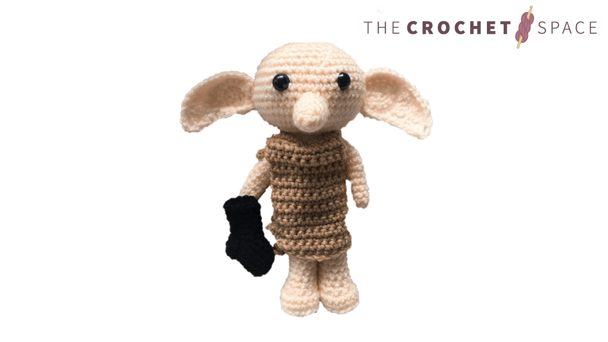Crochet House-Elf Dobby || thecrochetspace.com