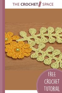 crochet irish flower lace || editor