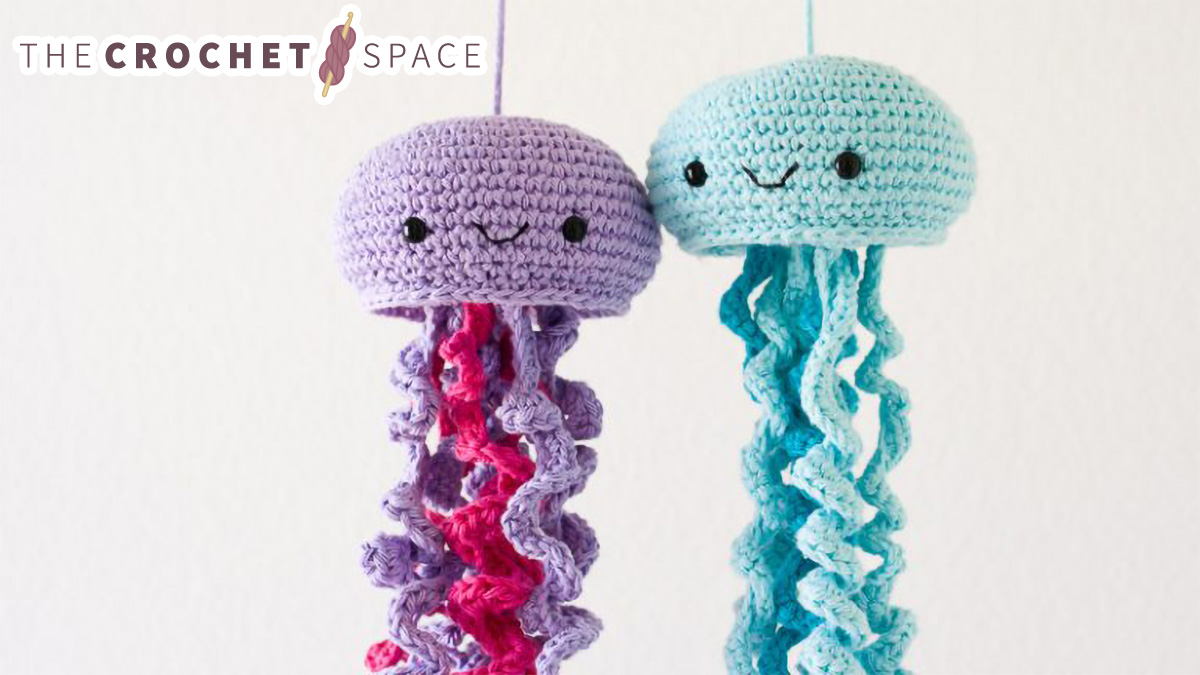crochet jellyfish || editor