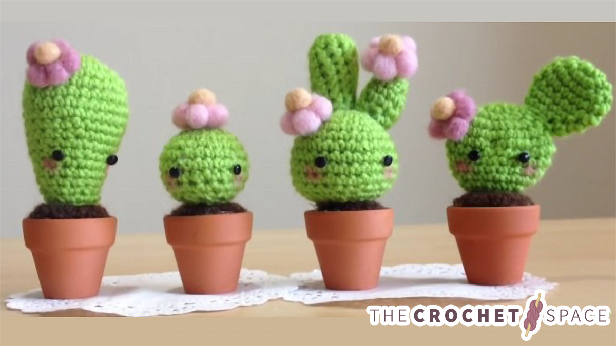 Crochet Kawaii Cactus