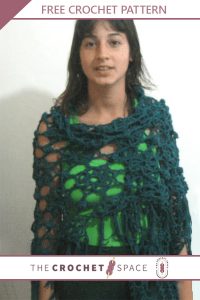 [free pattern+video] crochet lacy flower shawl || editor