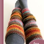 crochet lovely leg warmers || editor
