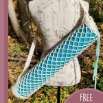 crochet mesh yoga mat bag || editor