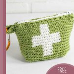 crochet mini medical bag || editor