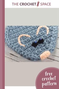 crochet mouse coaster potholder || editor