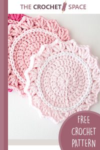 crochet ombre coasters || editor