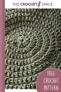 crochet orbital dishcloth || editor