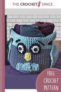 crochet owl baskets || editor