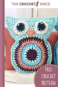 crochet owl pillow pals || editor