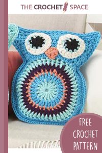 crochet owl pillow pals || editor