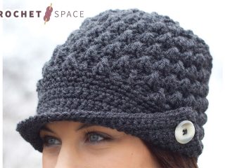 Crochet Peaked Cap