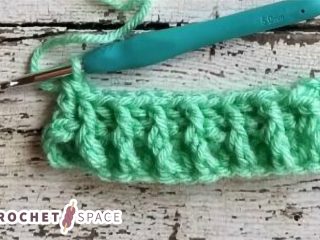 Crochet Raised Post Stitches