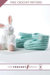 crochet simple baby booties || editor