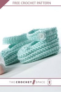 crochet simple baby booties || editor