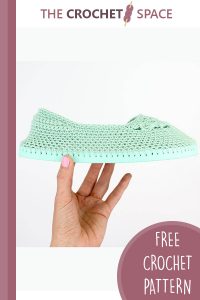 crochet slippers with flip flop soles || editor