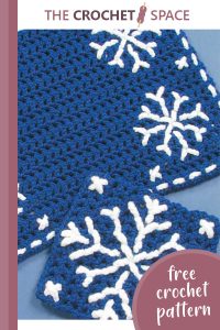 crochet snowflake table set || editor
