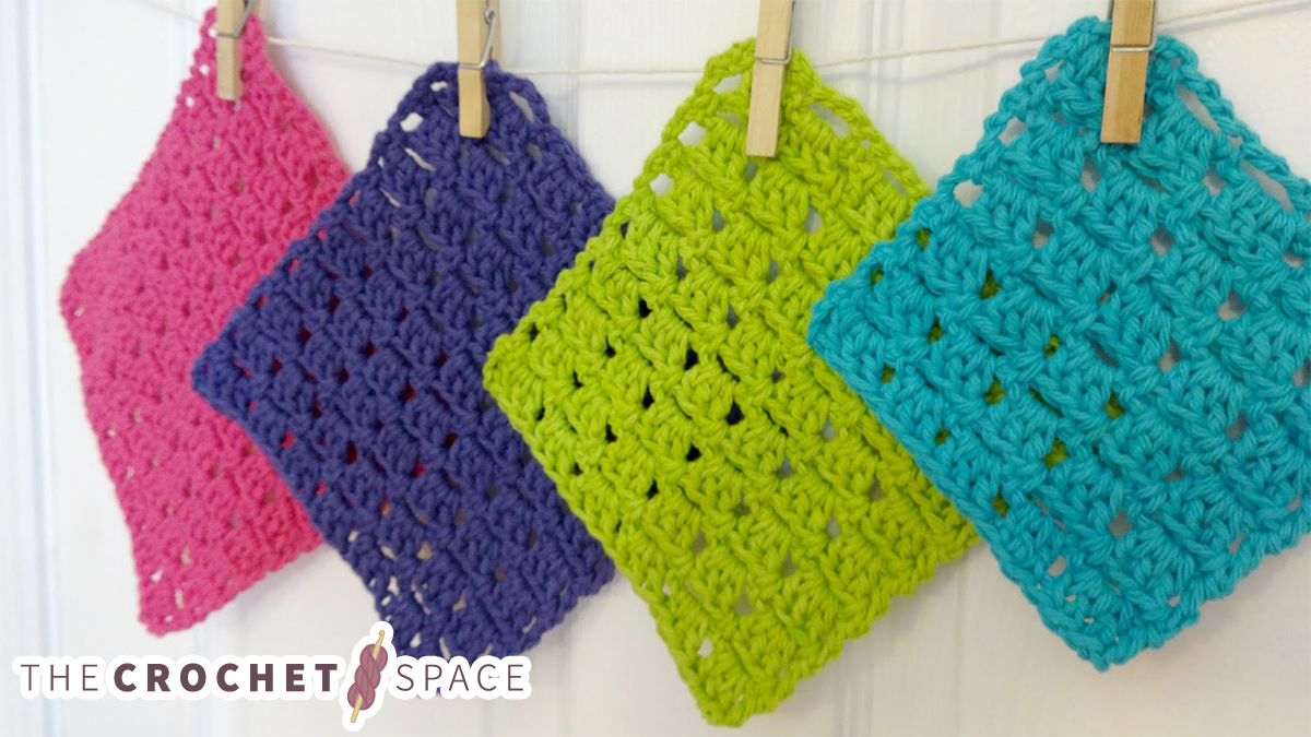 Crochet Sparkling Clean Dishcloths