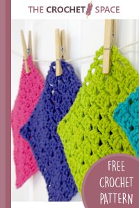 crochet sparkling clean dishcloths || editor