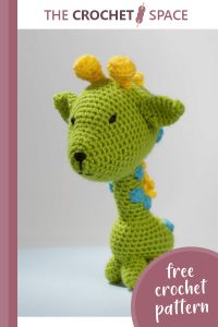 crochet spike giraffe || editor