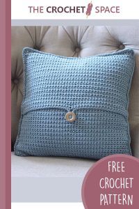 crochet spike stitch pillow || editor