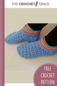 crochet starlight slippers for the winter || editor