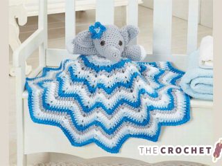 Crochet Stella Lovey Blanket