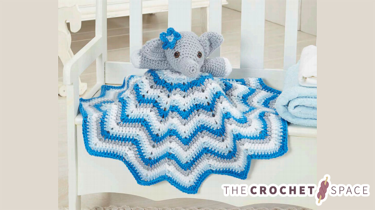Crochet Stella Lovey Blanket