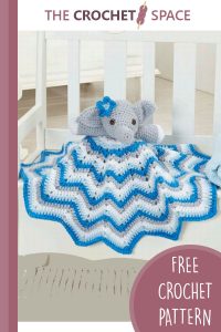 crochet stella lovey blanket || editor