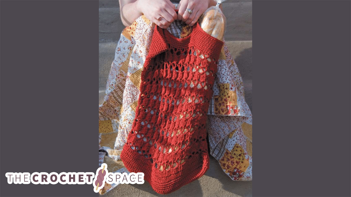 Crochet Summer String Bag || thecrochetspace.com