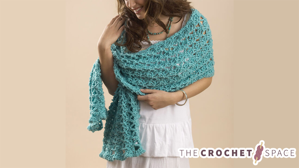 crochet summer wrap || editor
