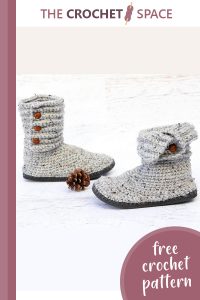 crochet sweater boots with flip flop soles || editor