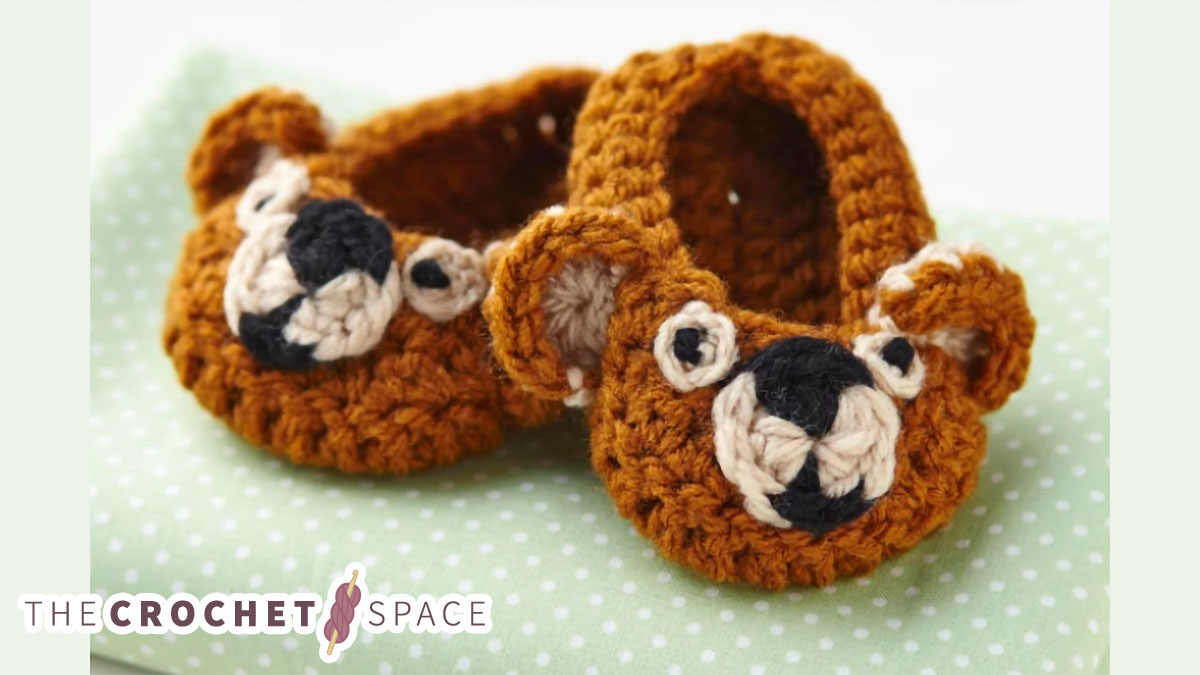 Crochet Teddy Bear Booties