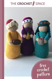 crochet three wize men || editor