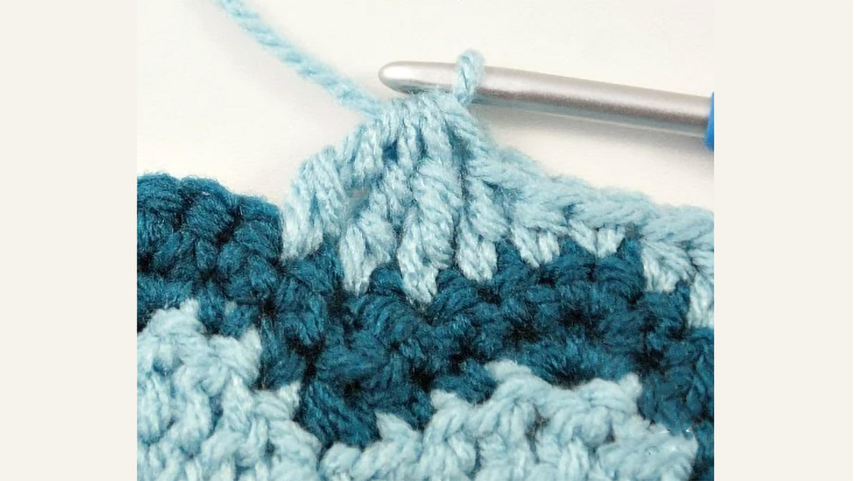 Crochet Treble 3 Together