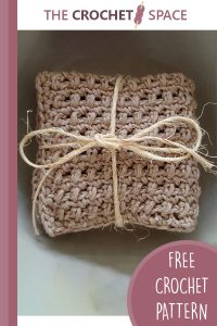 crochet waffle washcloths || editor