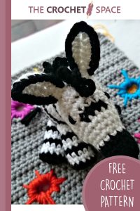 crochet zoe the zebra || editor
